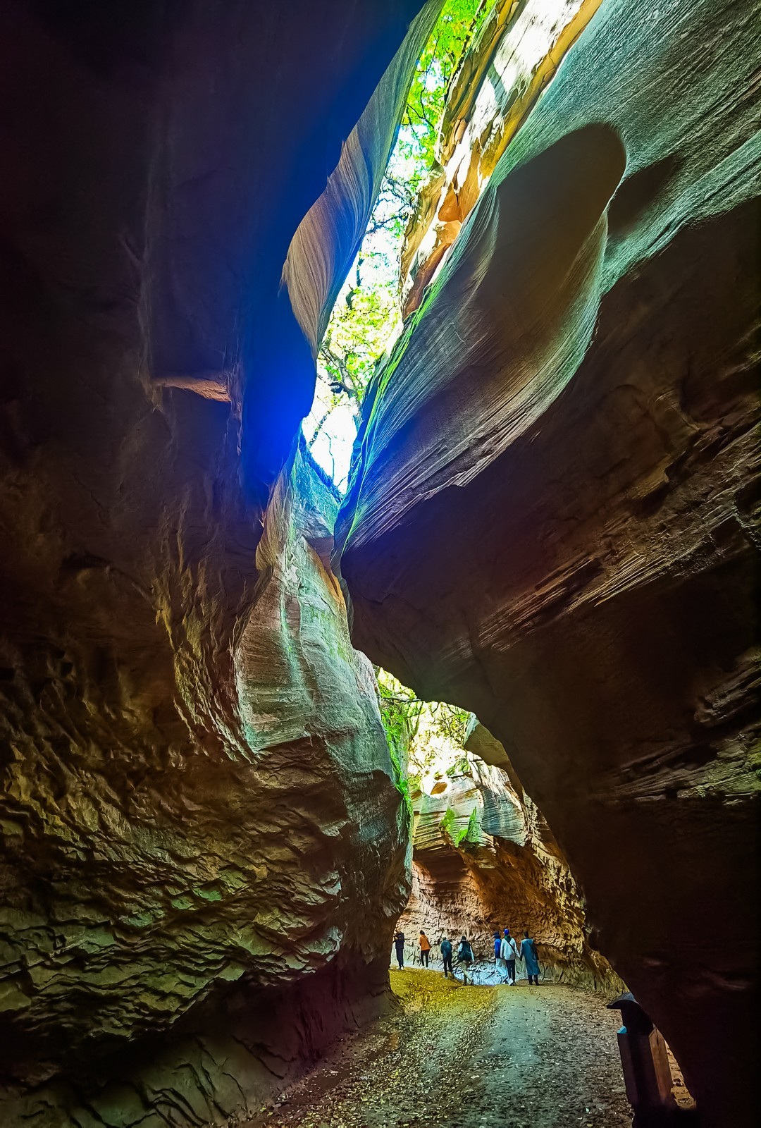 陝西甘泉雨岔大峽谷