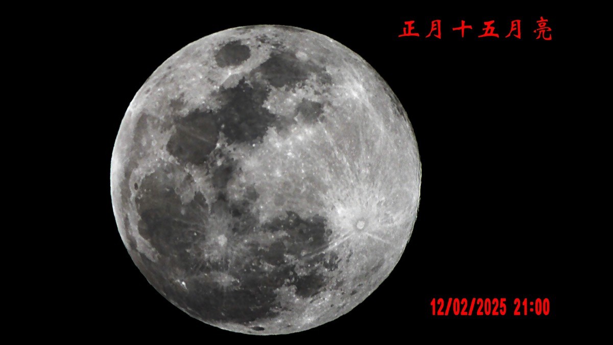 十五的月亮十五圆
