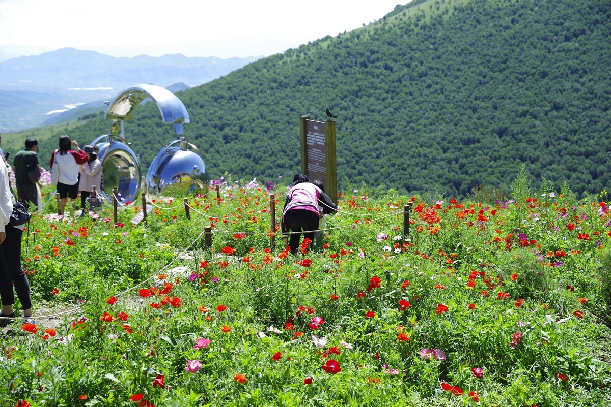 2023——河北省崇礼太舞小镇，到达山顶，这里的风景独好