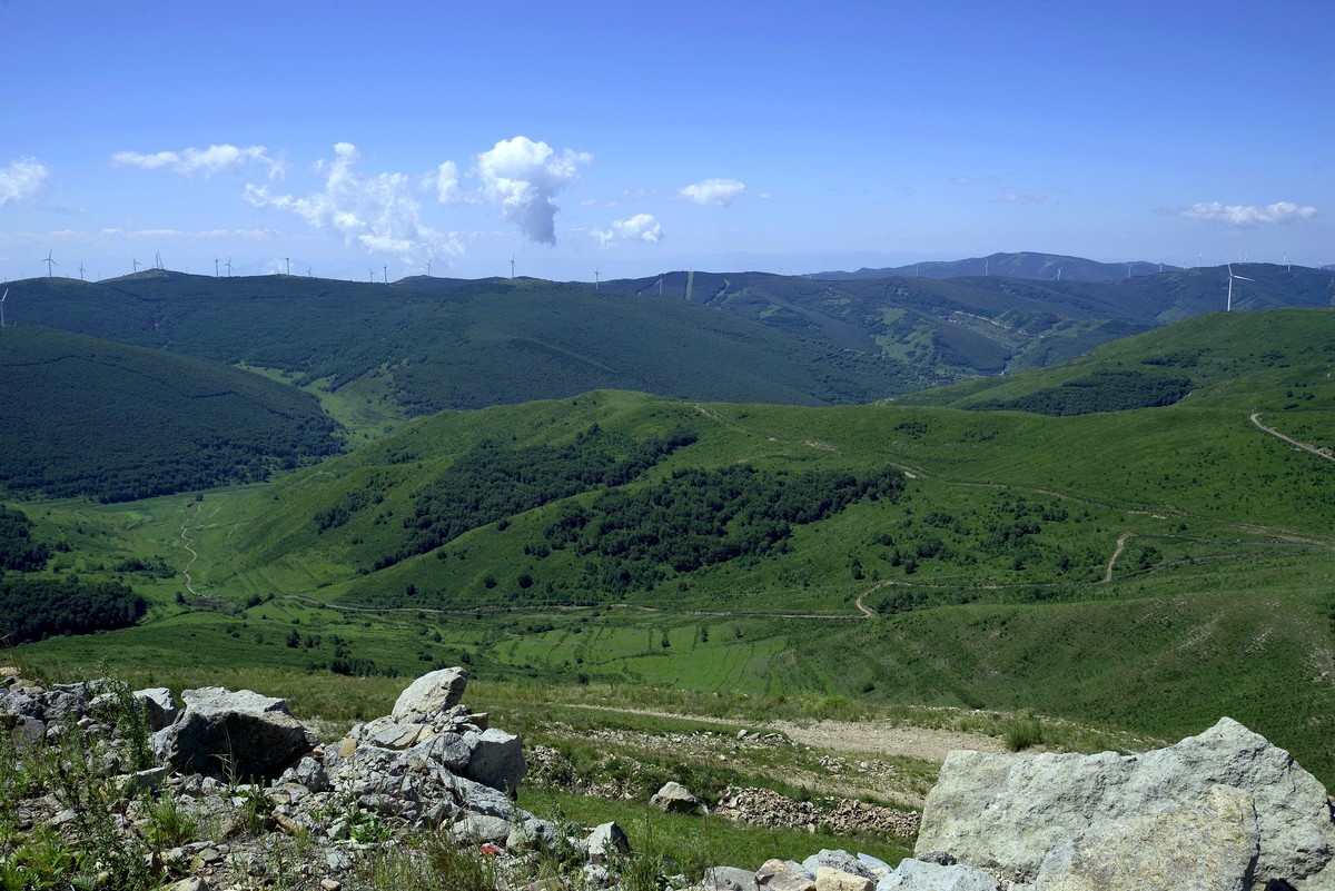 2023——河北省崇礼太舞小镇，到达山顶，这里的风景独好