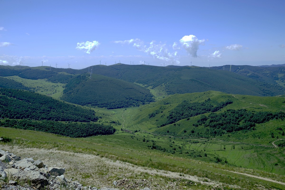 2023——河北省崇礼太舞小镇，到达山顶，这里的风景独好