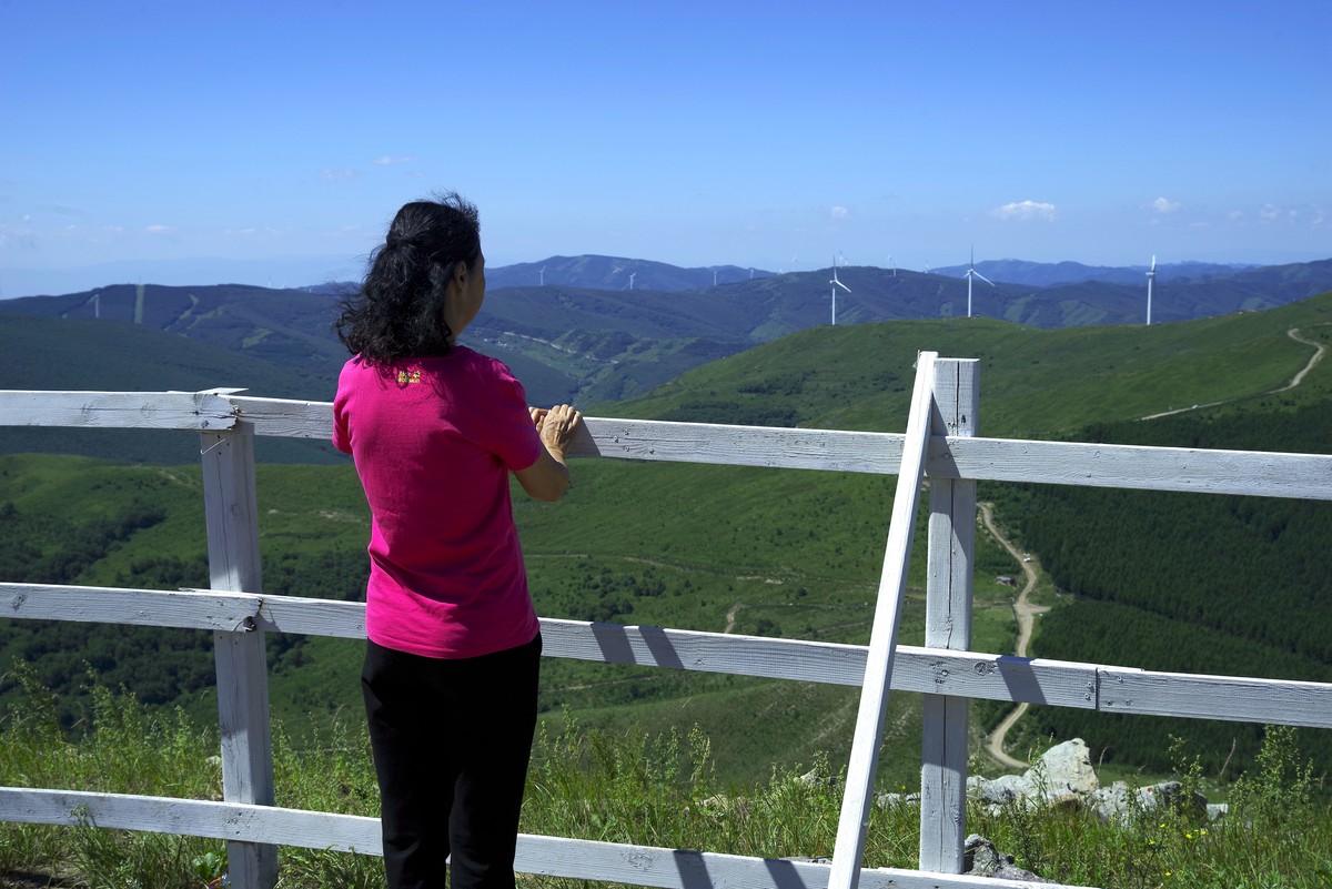 2023——河北省崇礼太舞小镇，到达山顶，这里的风景独好