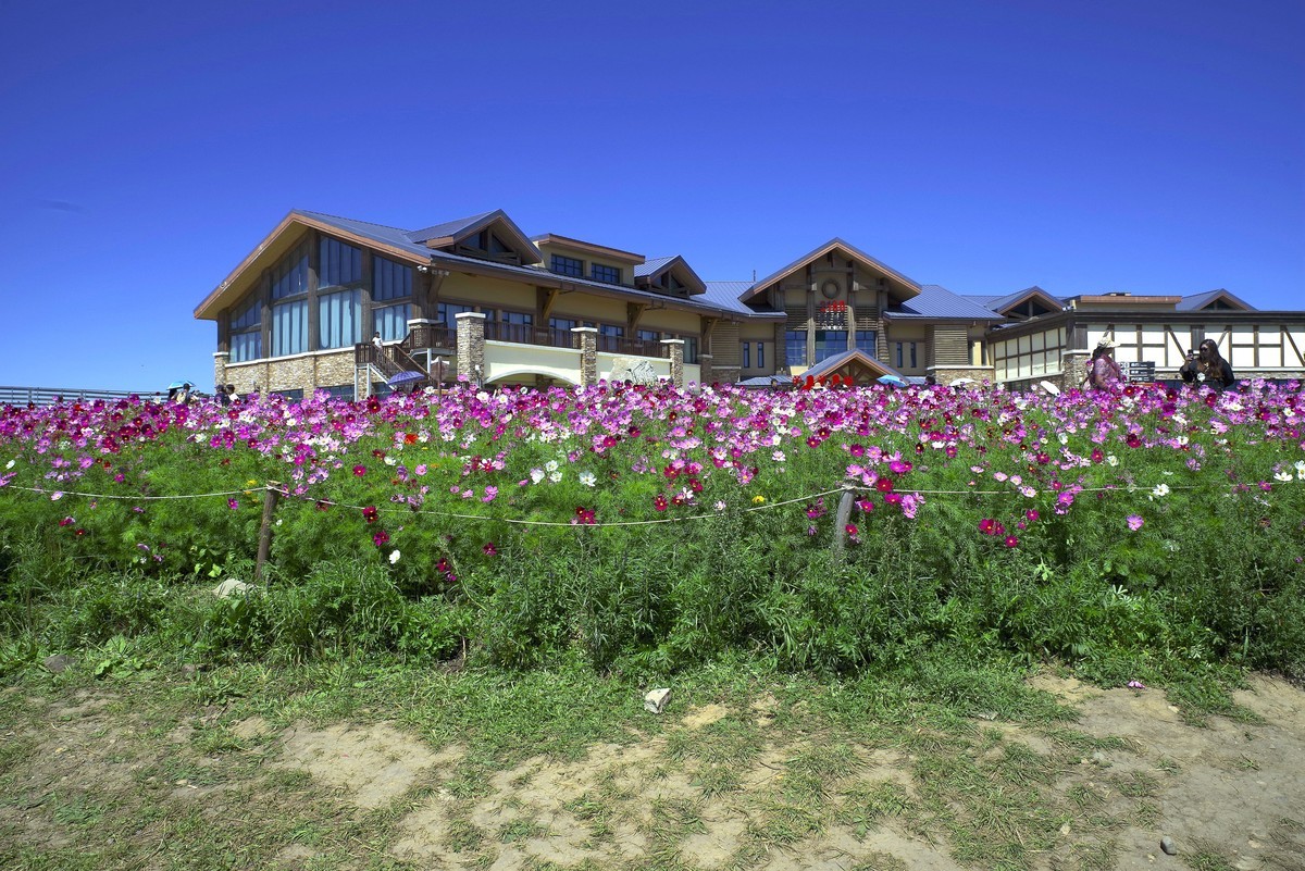 2023——河北省崇礼太舞小镇，到达山顶，这里的风景独好