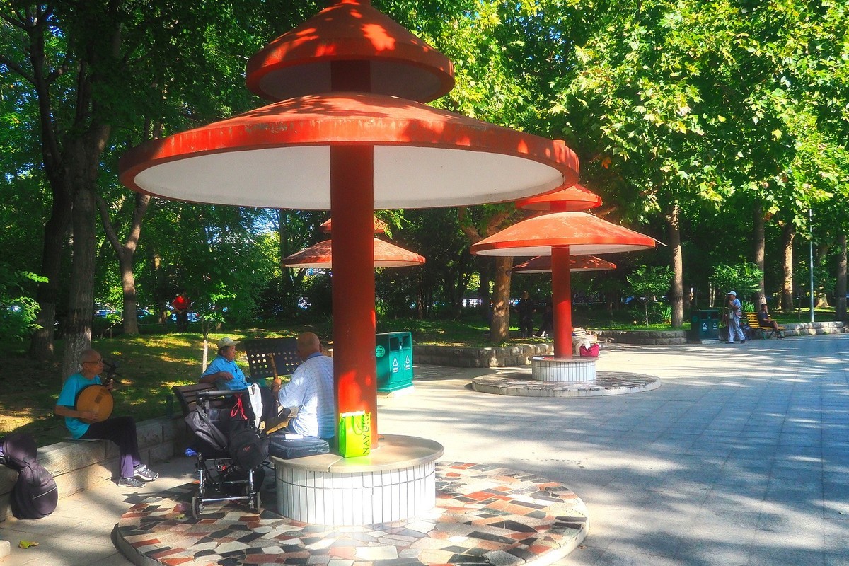 秋天里的西清公园