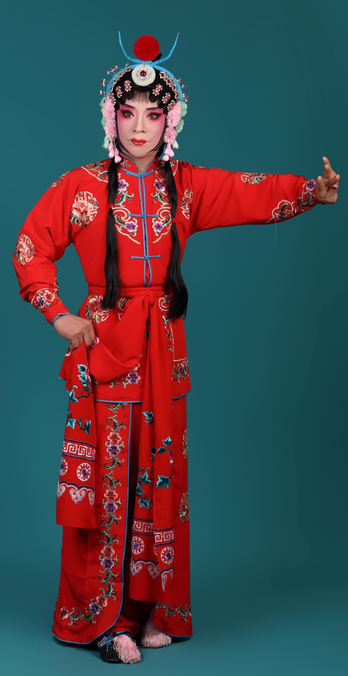 我的京剧照 京剧杨家将穆桂英挂帅? ?杨金花武旦??雏凤凌空杨排风??戏曲人物