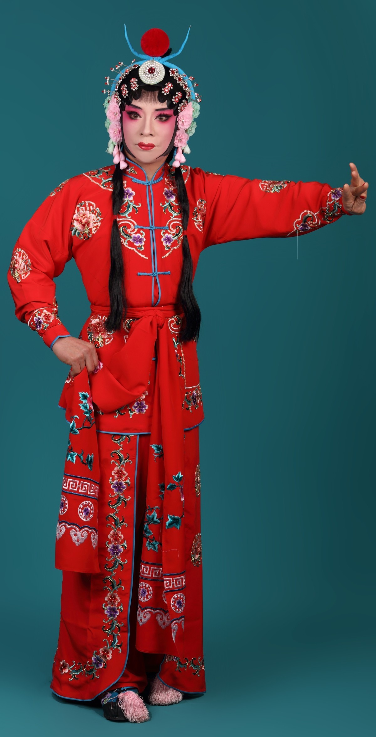 我的京剧照 京剧杨家将穆桂英挂帅? ?杨金花武旦??雏凤凌空杨排风??戏曲人物
