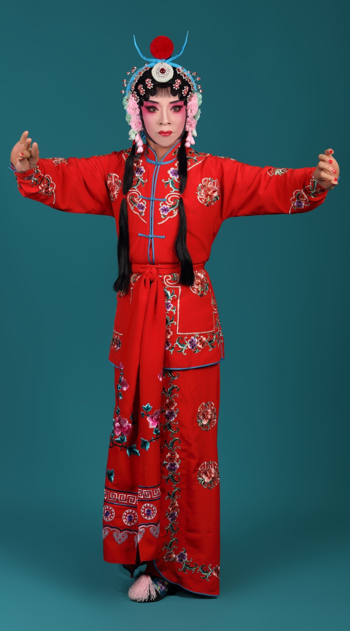 我的京剧照 京剧杨家将穆桂英挂帅? ?杨金花武旦??雏凤凌空杨排风??戏曲人物