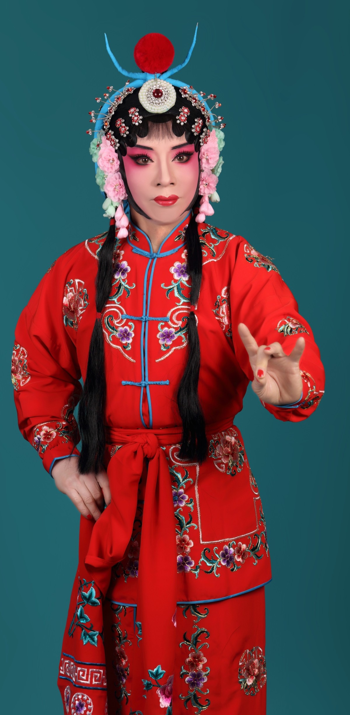 我的京剧照 京剧杨家将穆桂英挂帅? ?杨金花武旦??雏凤凌空杨排风??戏曲人物
