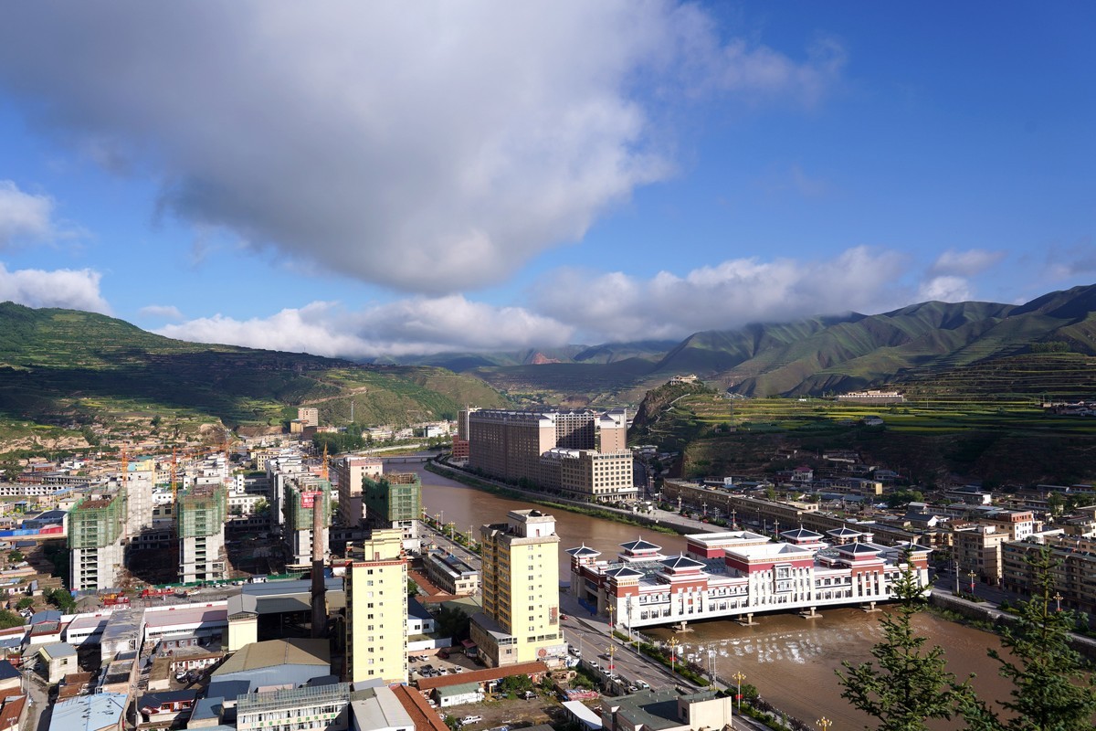 卓尼县城——花园式的藏区风情