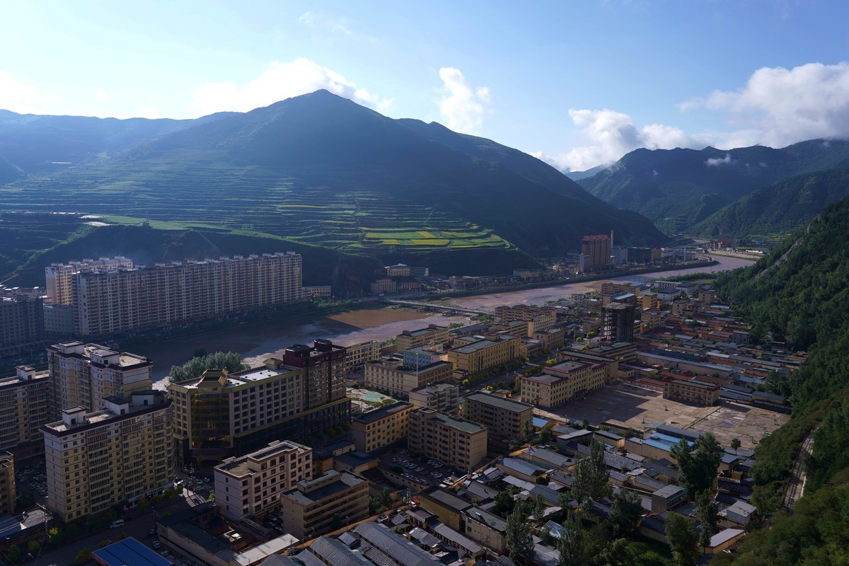 卓尼县城——花园式的藏区风情