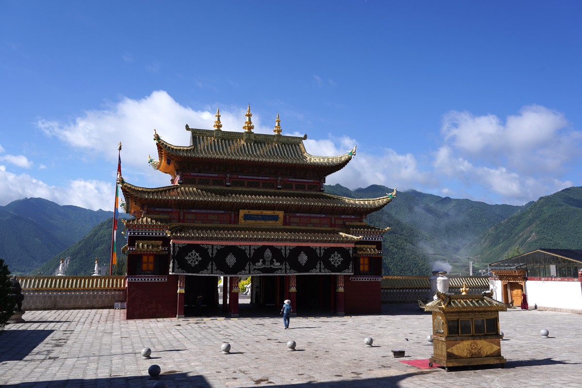 卓尼县城——花园式的藏区风情