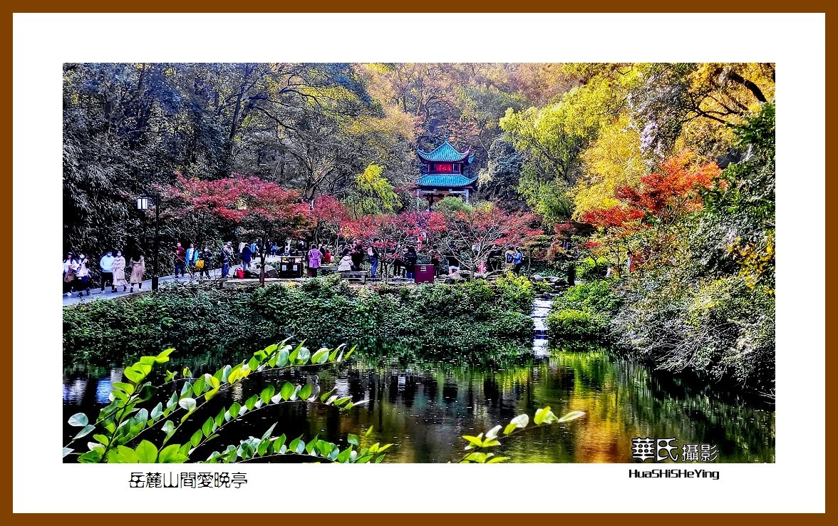 2021南行慢游湖南039——岳麓山间爱晚亭（长沙市）