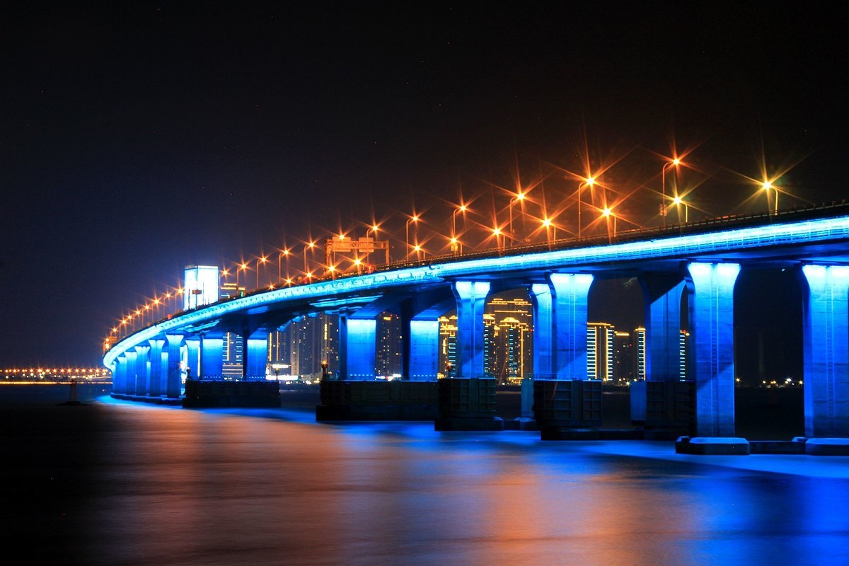 #城市风景一角# ——温州瓯越大桥