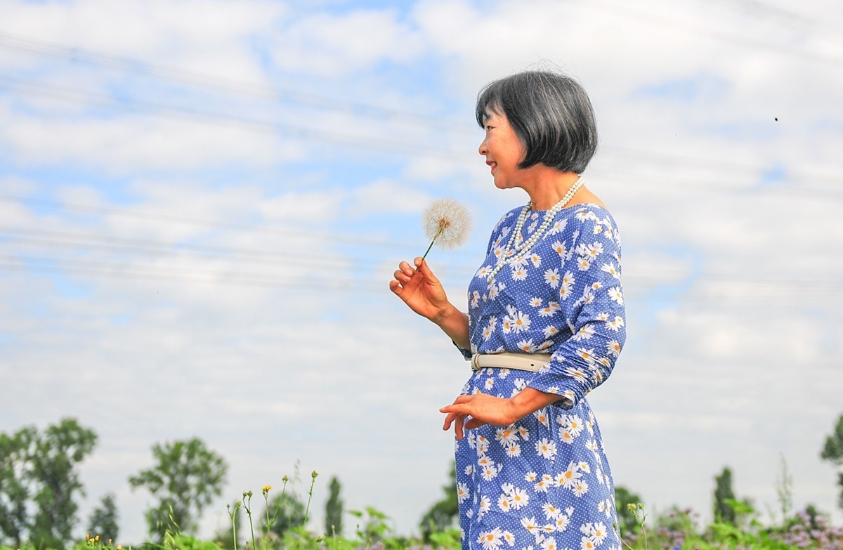 花田人影