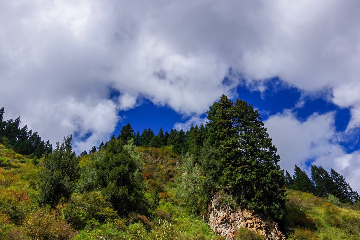 四川随拍牟尼沟所见