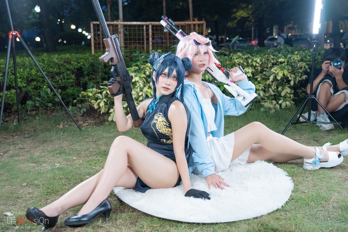 【龙纹旗袍+丸子头】-妃咲来击穿你的意志