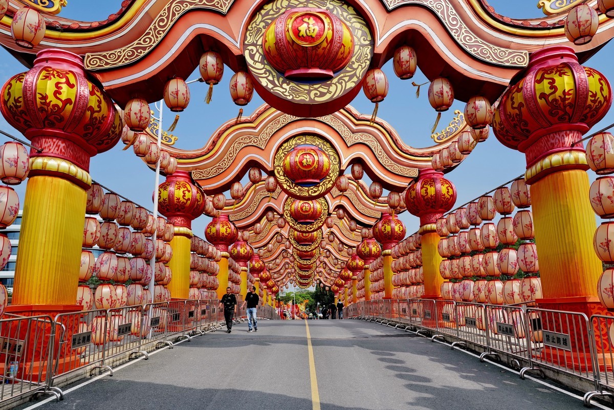 南沙大湾区灯展（白天参观）