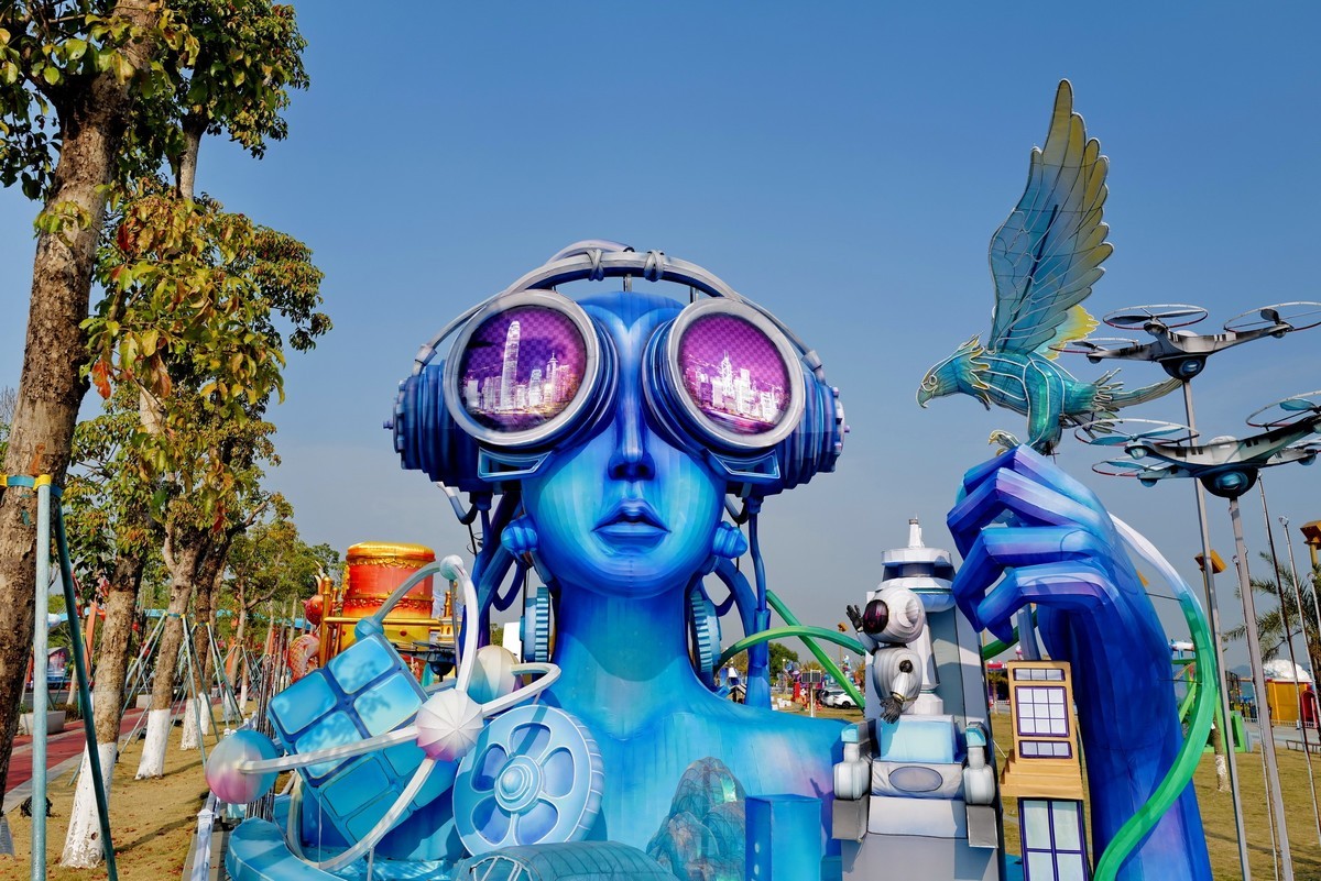 南沙大湾区灯展（白天参观）