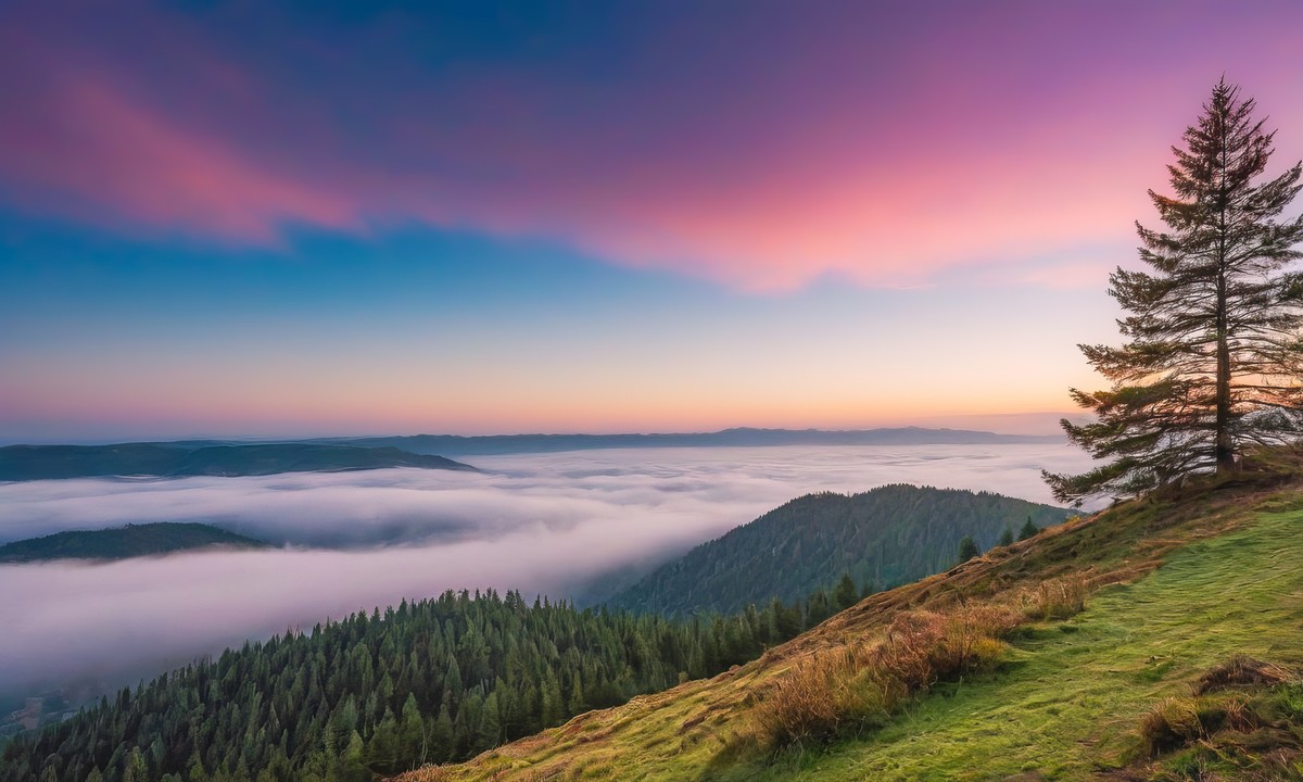日出中的心灵启迪
