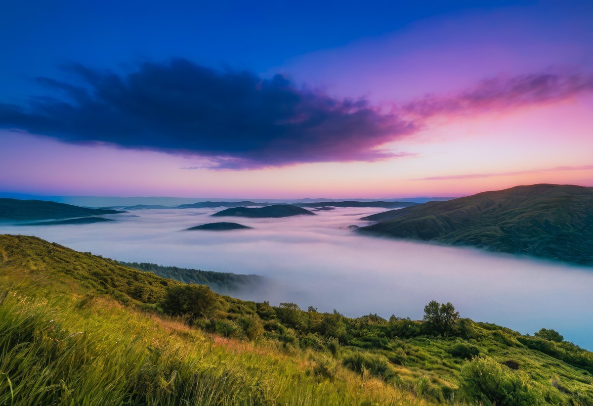 日出中的心灵启迪