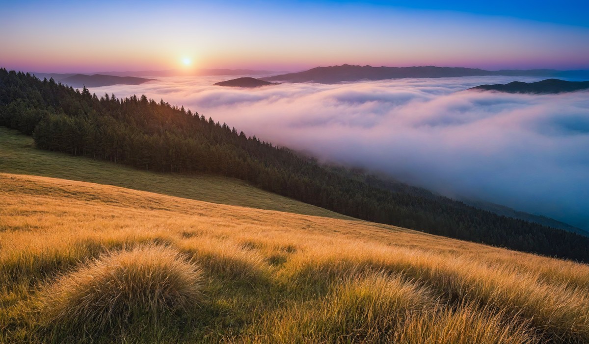 日出中的心灵启迪