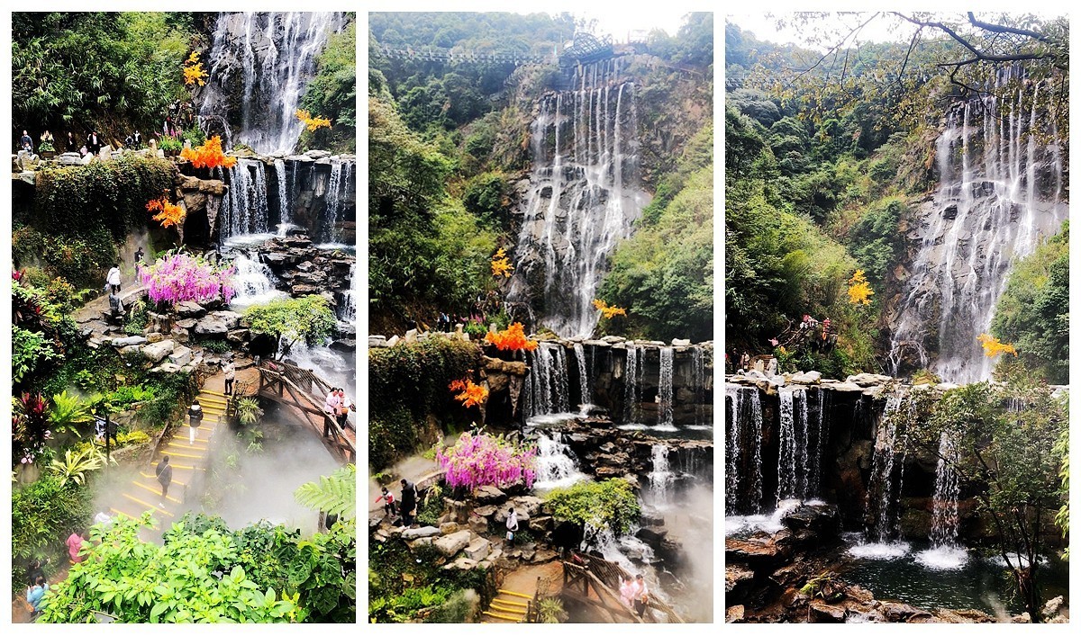 广东清远---古龙峡瀑布群---手机拍摄