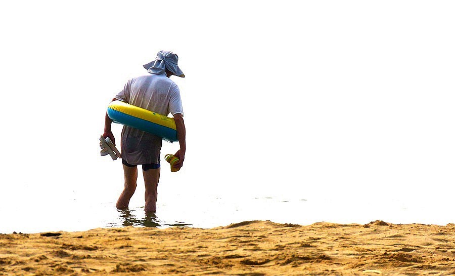 063【不老松：东戴河游纪】东戴诃金沙滩海滨 (14)