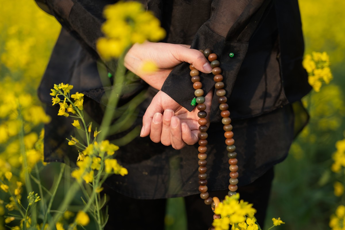 风很温柔，花很浪漫