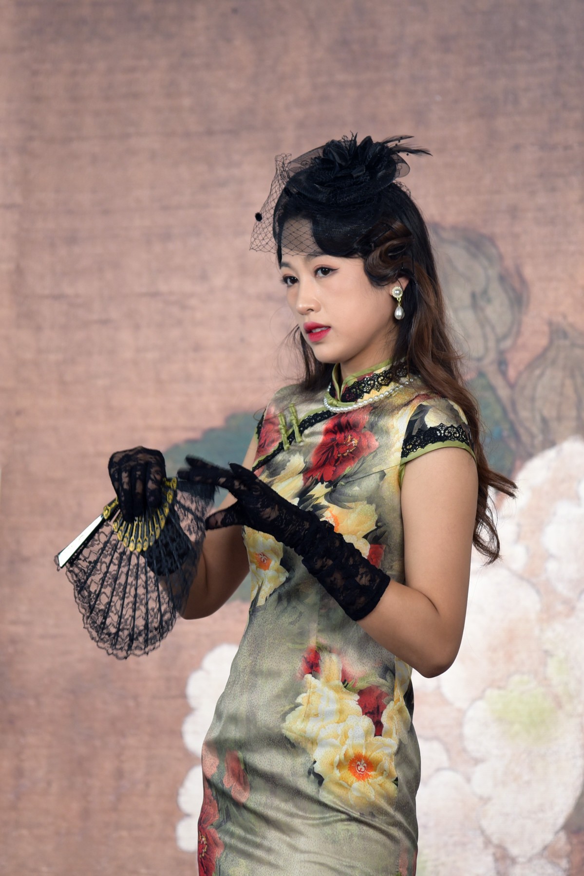 国风旗袍甲丁棚拍人像二