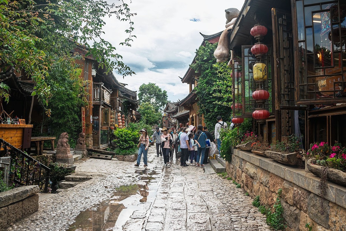 丽江市束河、白沙古镇