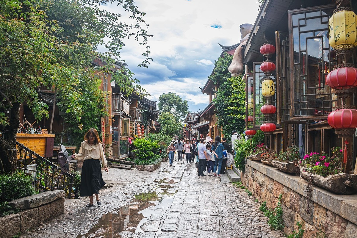 丽江市束河、白沙古镇