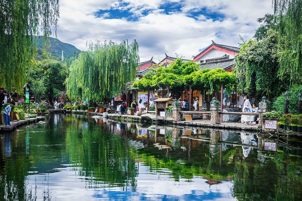 丽江市束河、白沙古镇