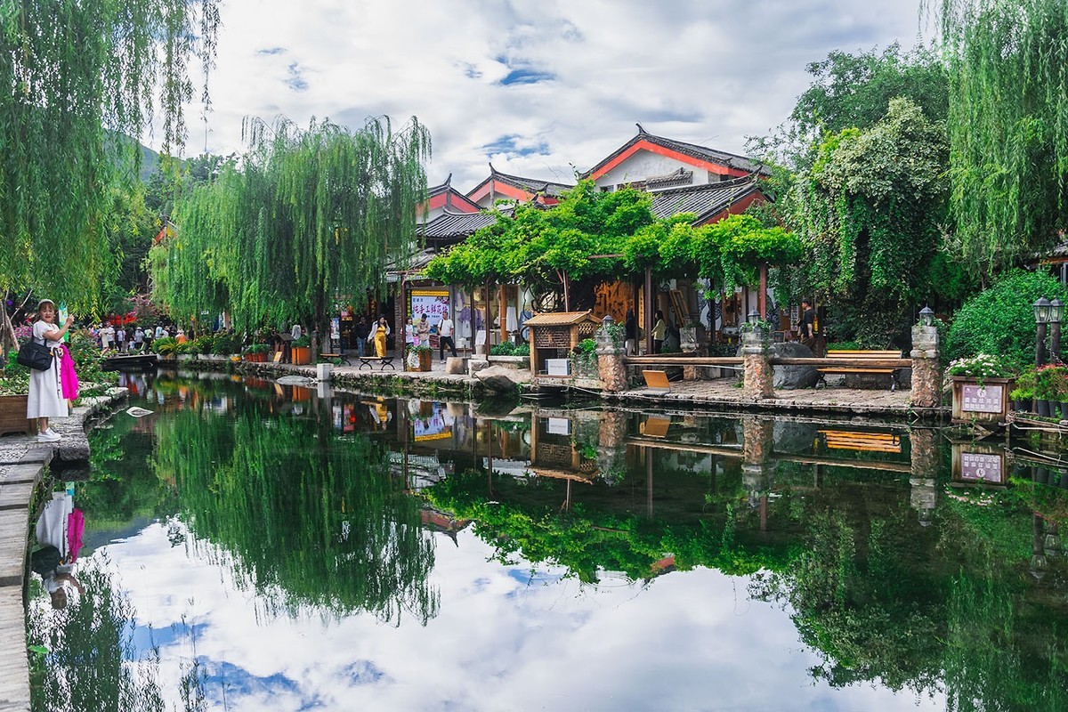 丽江市束河、白沙古镇