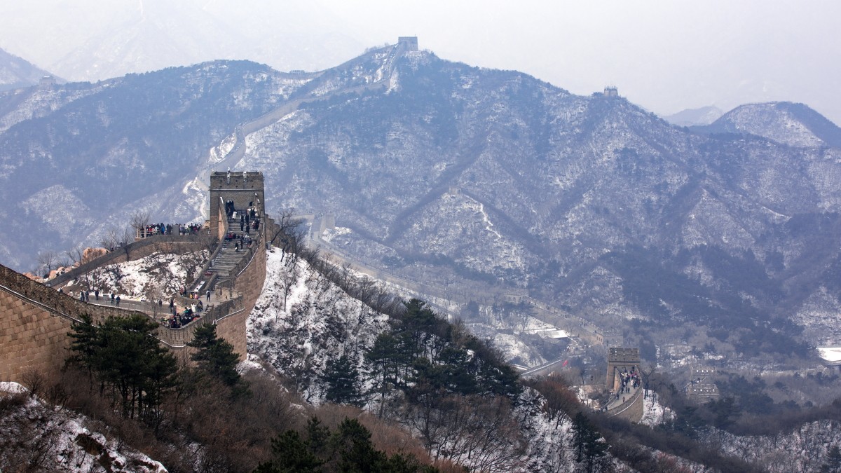 初春的八达岭（续）。