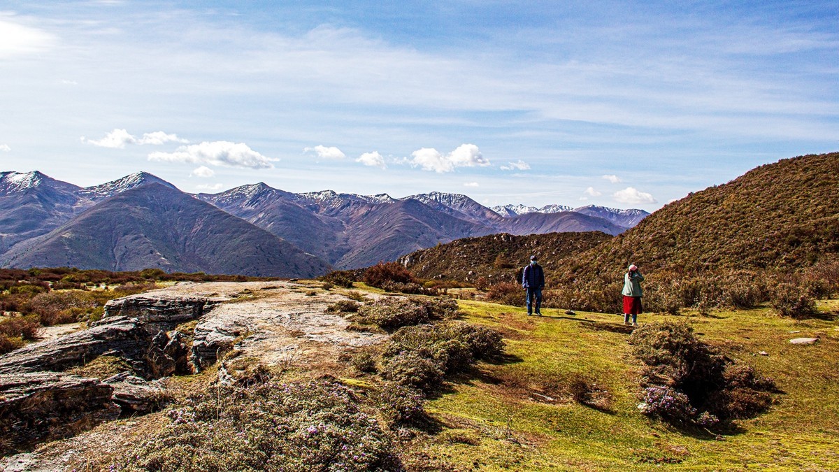 川西高原行摄--贡嘎山乡泉华滩【1】