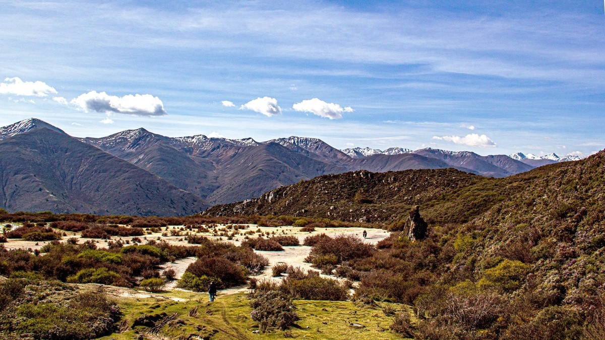 川西高原行摄--贡嘎山乡泉华滩【1】