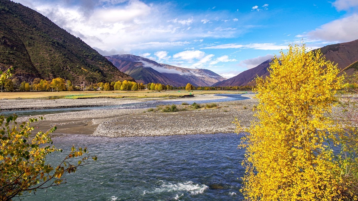 金秋川西--甲根坝【13】