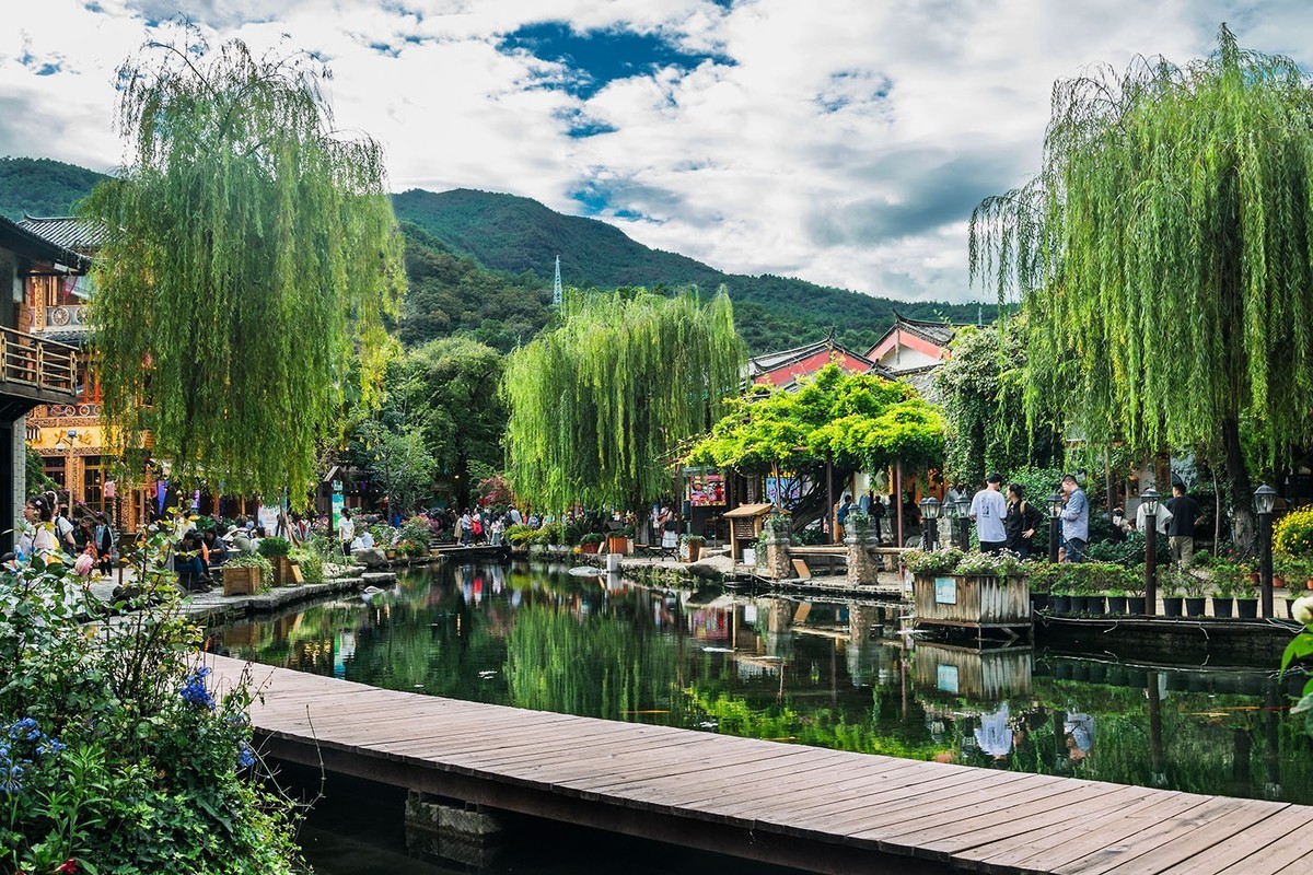 丽江市束河、白沙古镇