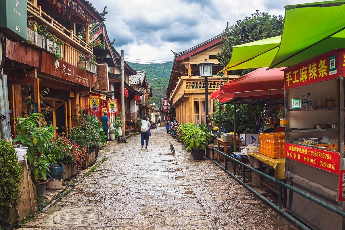 丽江市束河、白沙古镇