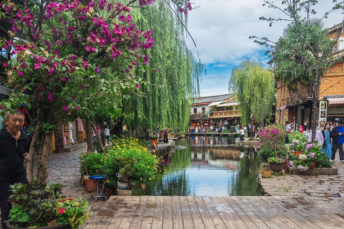 丽江市束河、白沙古镇