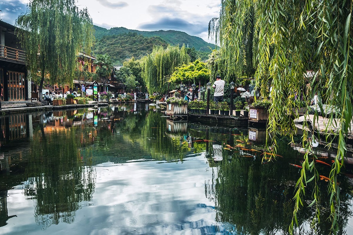 丽江市束河、白沙古镇