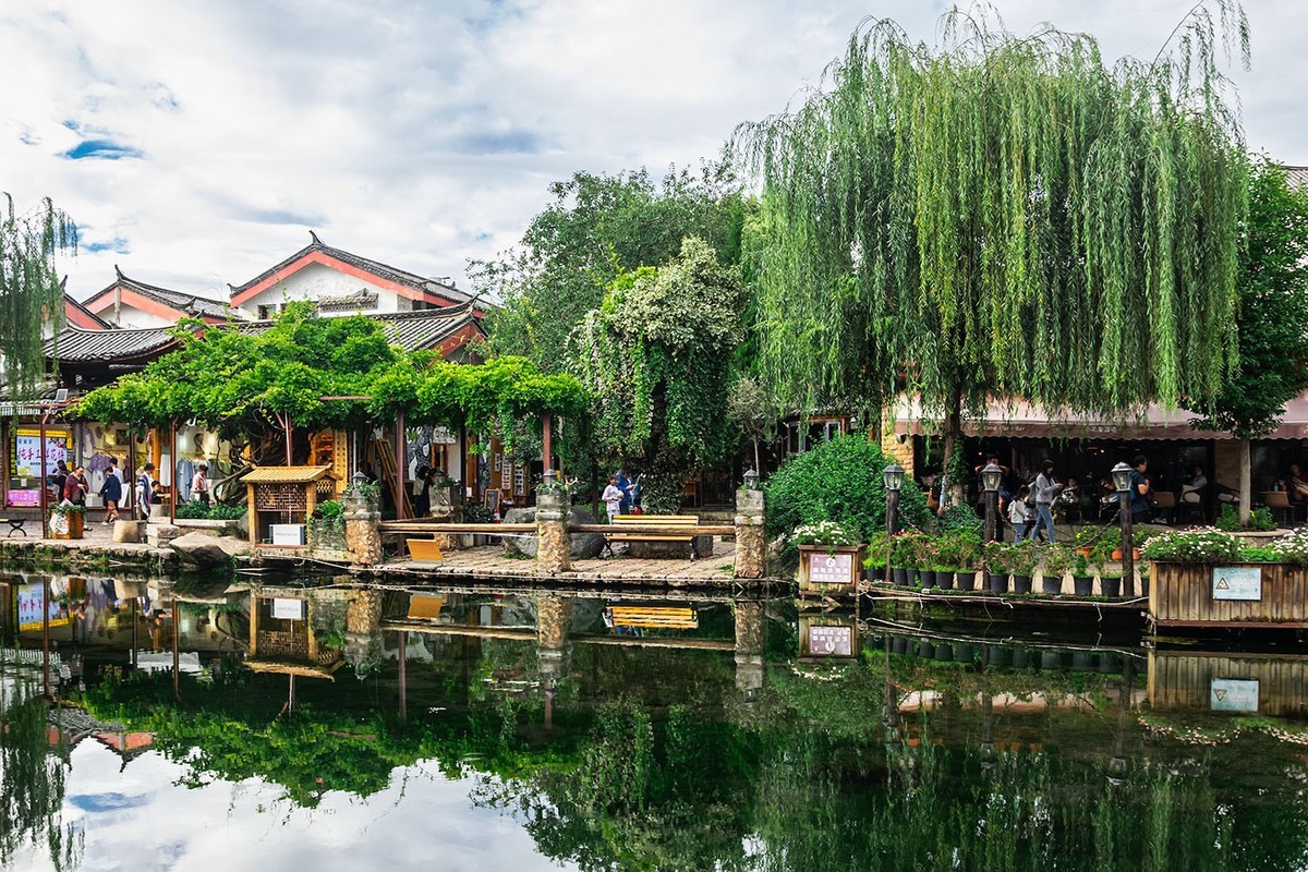 丽江市束河、白沙古镇