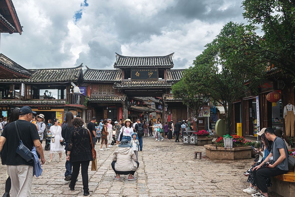 丽江市束河、白沙古镇
