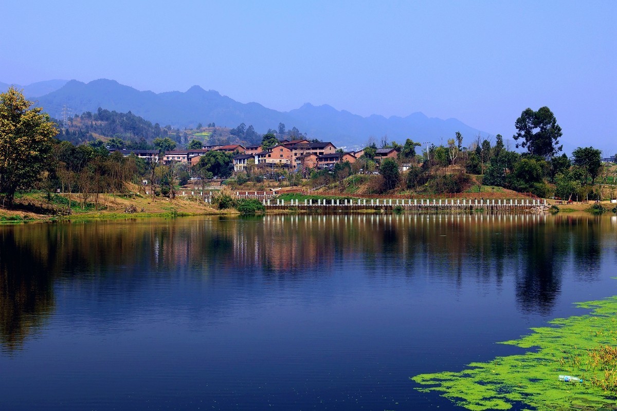在建中的邻水湿地公园