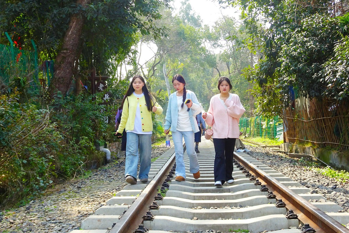 你从铁路线上走来