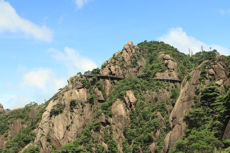 东南五省游之二十二——江西三清山高峰风光
