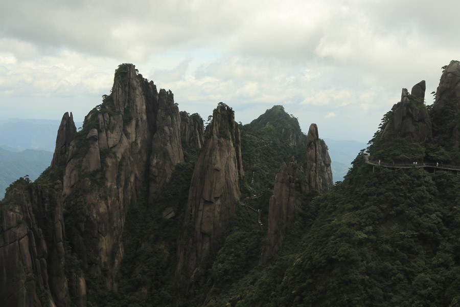 东南五省游之二十二——江西三清山高峰风光