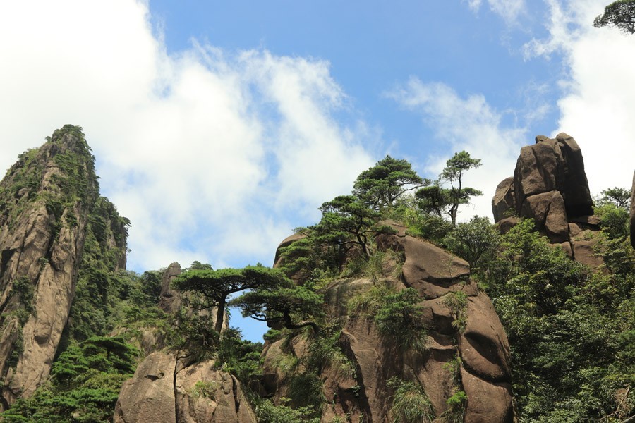 东南五省游之二十二——江西三清山高峰风光