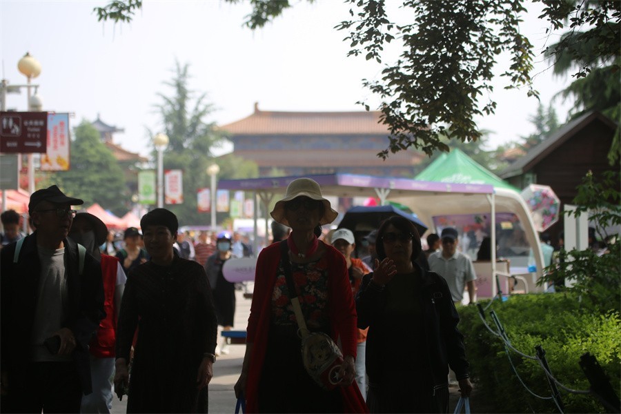 牡丹相约迎嘉宾武皇巡游千人醉洛阳