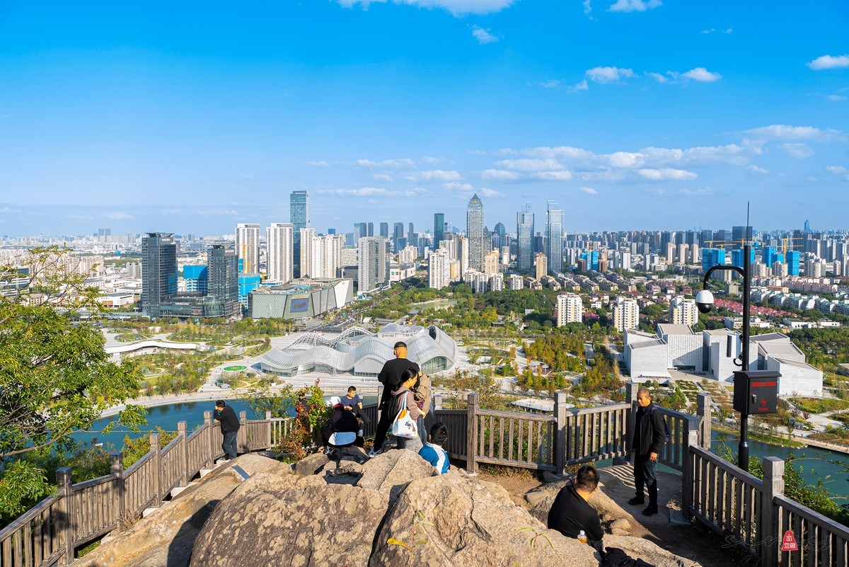 狮山之巅观菇苏新貌